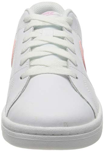 Nike Wmns Court Royale 2, Zapatos de Tenis Mujer, White Lt Arctic Pink, 38 EU