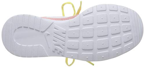 Nike Wmns Tanjun, Zapatillas de Running Mujer, Rosa (Bleached Coral/White/Amethyst Tint/Lt Aqua/Luminous Green 608), 36.5 EU