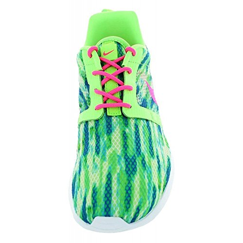 Nike Zapatillas Jr Rosherun Flight Weight GS Verde/Fucsia EU 38.5 (US 6Y)