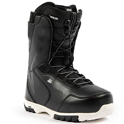 Nitro Snowboards CUDA TLS Botas de Snowboard, Mujeres, Black-White, 240