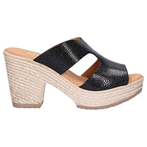 Oh My Sandals Sandalias 4707-cr2 Cristal Negro 40 para Mujer