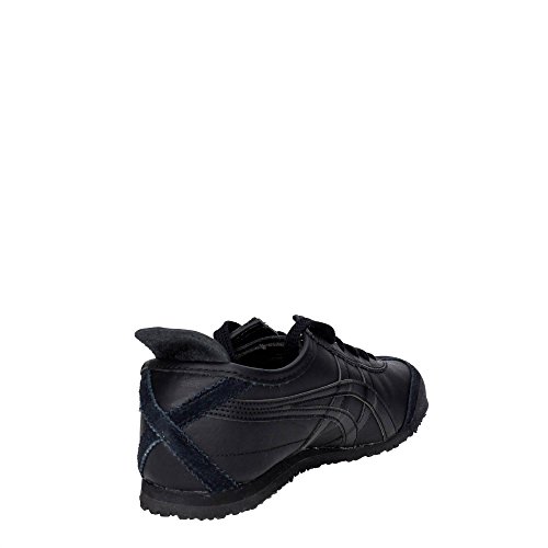 Onitsuka Tiger Mexico 66, Zapatillas de Entrenamiento Unisex Adulto, Negro (Black/Black), 43.5 EU