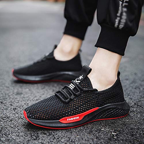 OPAKY Zapatillas de Running Unisex Adulto Calzado Deportivo Casual para Hombre Zapatillas de Camuflaje Transpirables Zapatos de Marea Baja