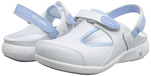 Oxypas Move Carin Slip-resistant, Antistatic Nursing Shoes, White (Lbl) , 5 UK (EU: 38)