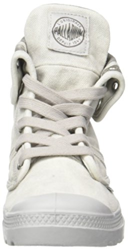 Palladium 71874, Botas del Desierto Mujer, Gris (Vapor/Métal), 38 EU