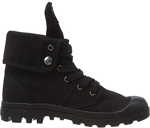 Palladium Pallabrouse Baggy, Zapatillas Altas Mujer, Negro (Black/Black 466), 39 EU