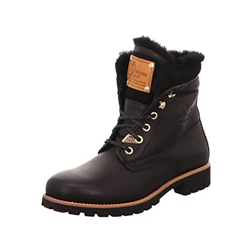 PANAMA JACK Botas de Mujer New Aviator Igloo Trav B1 Napa Negro/Black 38 EU