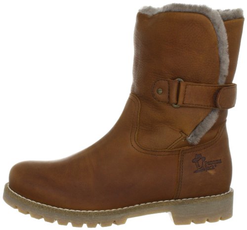 Panama Jack Felia Igloo, Botas Estilo Motero Mujer, Marrón (Cuero B4), 37 EU