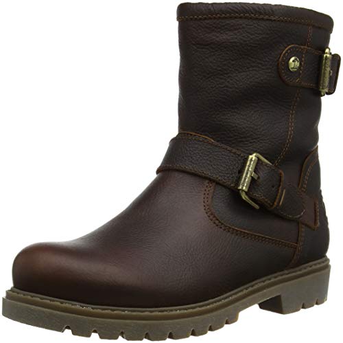 Panama Jack Felina Igloo, Botas Estilo Motero Mujer, Marrón (Castaño B20), 40 EU