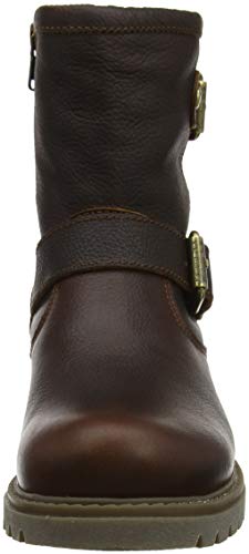 Panama Jack Felina Igloo, Botas Estilo Motero Mujer, Marrón (Castaño B20), 41 EU