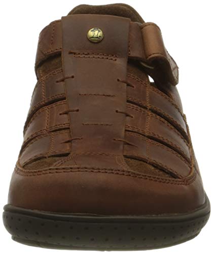 Panama Jack Meridian Basics, Sandalias Planas Hombre, Piel, 46 EU