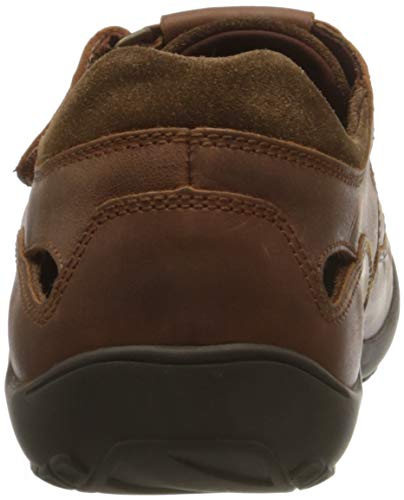 Panama Jack Meridian Basics, Sandalias Planas Hombre, Piel, 46 EU