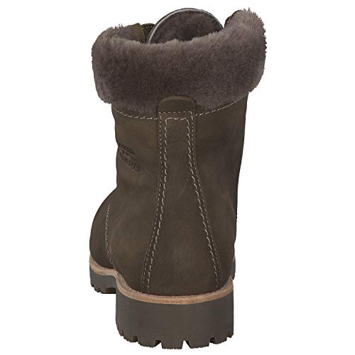 Panama Jack Panama 03 Igloo, Botas Militar Mujer, Verde (B33 Nobuck Kaki), 36 EU