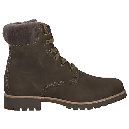 Panama Jack Panama 03 Igloo, Botas Militar Mujer, Verde (B33 Nobuck Kaki), 36 EU