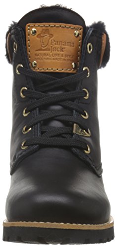 Panama Jack Panama 03 Igloo Travelling, Botas Militar Mujer, Negro (Negro B2), 39 EU