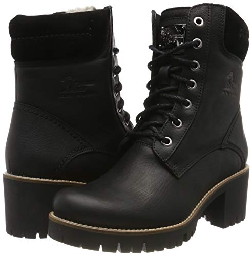 Panama Jack Phoebe, Botas Militar Mujer, Negro (Negro B17), 39 EU