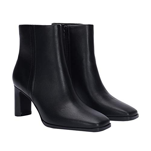 Parfois - Botines Tacón Medio Stack Heel Boot - Mujeres - Tallas 37 - Negro