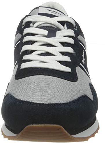 Pepe Jeans Cross 4 Sailor, Zapatillas Hombre, 564 Chambray, 44 EU