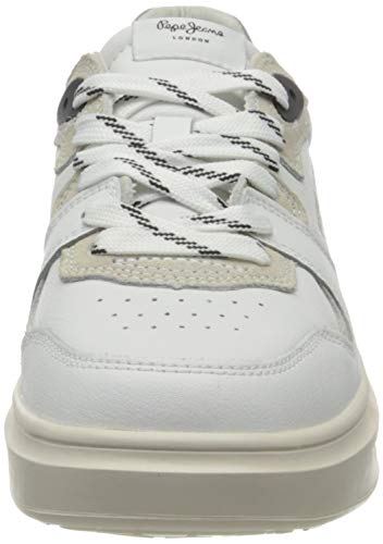 Pepe Jeans London Abbey Skate, Zapatillas Mujer, 800white, 36 EU