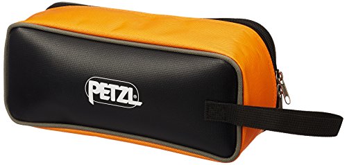 Petzl T24A LLU Lynx Loverlock Universel - Crampones modulares para escalada en hielo y mixto, Negro/Naranja