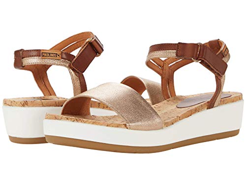 Pikolinos Mykonos W1G-1753CLC1 Champagne, Sandalias con cuña Mujer, champán, 36 EU