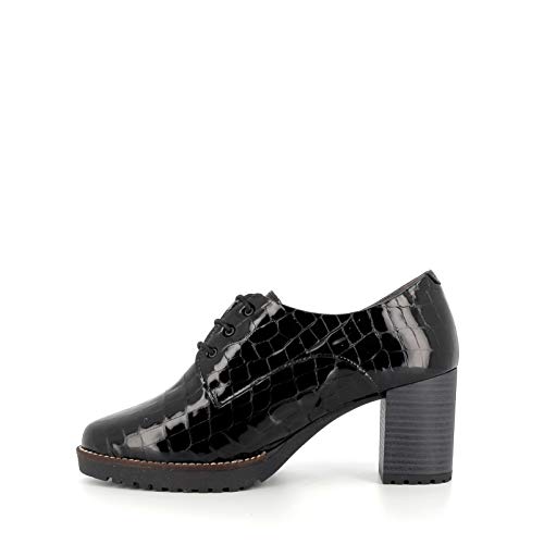 Pitillos - Zapato Abotinado Cordones Coco - Negro, 38