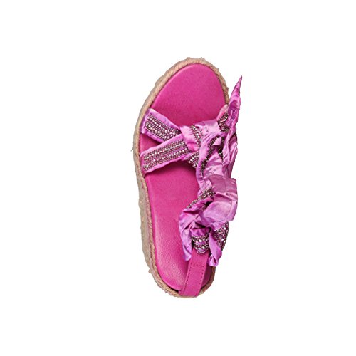 Primadonna 9154TES_Fuxia - Sandalias de cuña para mujer, color fucsia, talla 38, color Rosa, talla 38 EU