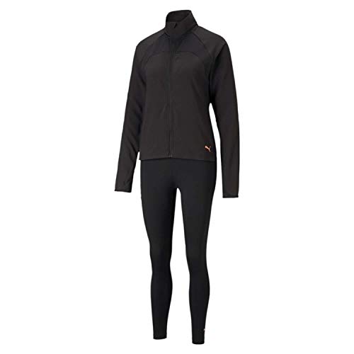 PUMA Active Yogini Woven Suit Chándal, Mujer, Black, XL