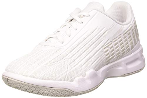 PUMA Adrenalite 4.1 Jr, Zapatillas de Fútbol Unisex Niños, Blanco White/Glacier Gray, 38 EU