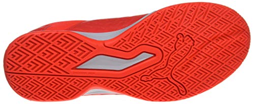 PUMA AURIZ JR, Zapatillas de Futsal, Rojo Blast Blanco Rojo Blast, 35 EU