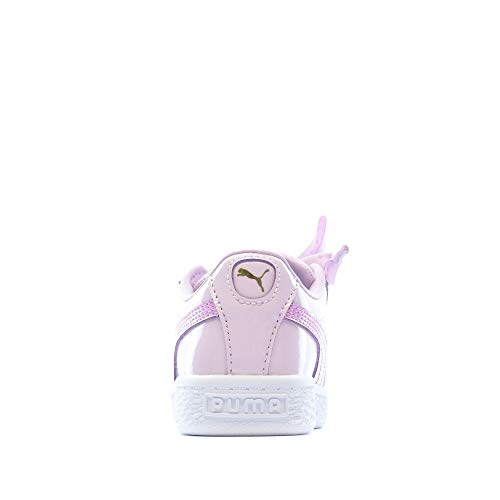 Puma Basket Heart Stars INF, Zapatillas Niños, Rosa (Winsome Orchid-Orchid-Metallic Gold), 23 EU