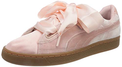 PUMA Basket Heart VS, Zapatillas Mujer, Rosa, 40 EU