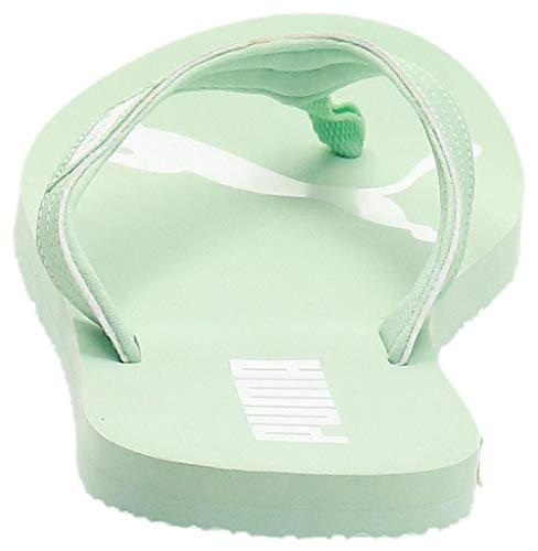 PUMA Cozy Flip WNS, Zapatos de Playa y Piscina Mujer, Verde (Mist Green White 06), 42 EU