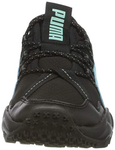 PUMA Ember TRL WN'S, Zapatillas para Correr de Carretera Mujer, Negro Black/Aruba Blue, 37 EU