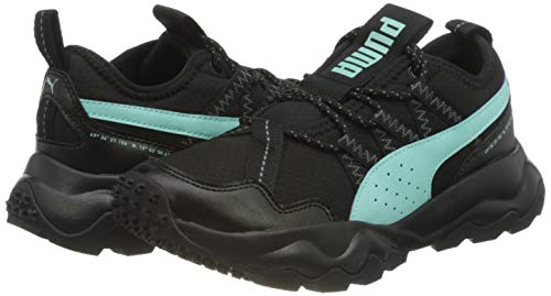 PUMA Ember TRL WN'S, Zapatillas para Correr de Carretera Mujer, Negro Black/Aruba Blue, 37 EU