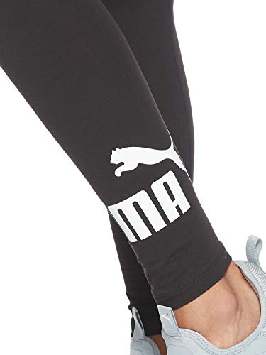 PUMA Essentials Logo W Legging Deportivo de Talle Alto, Mujer, Negro (Cotton Black), 38