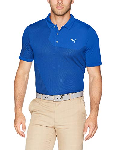 PUMA Golf 2018 Evoknit Dassler Polo para Hombre, Hombre, Polo, 576123, Azul sodalita, XL