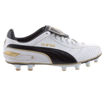 Puma King Finale i FG botas de fútbol junior, hombre, weiß - schwarz - gold