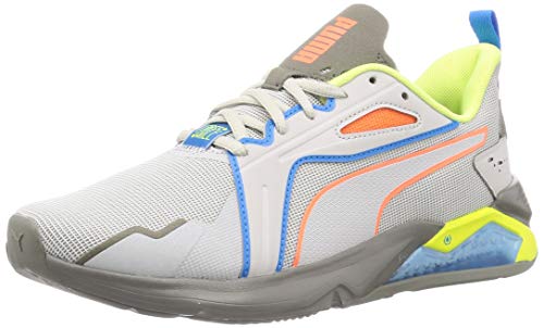 PUMA LQDCELL Method FM Xtreme, Zapatillas de Gimnasio Hombre, Gris (Gray Violet/Fizzy Yellow/Ultra Gray/Ultra Orange), 42 EU