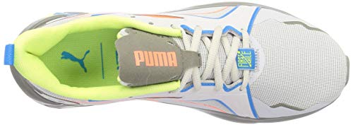 PUMA LQDCELL Method FM Xtreme, Zapatillas de Gimnasio Hombre, Gris (Gray Violet/Fizzy Yellow/Ultra Gray/Ultra Orange), 42 EU