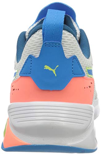 PUMA LQDCELL Method, Zapatillas de Gimnasio Hombre, Blanco White/Nrgy Blue/Nrgy Peach, 46 EU