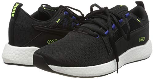 PUMA NRGY Neko Turbo, Zapatillas de Running Hombre, Negro Black Galaxy Blue, 41 EU