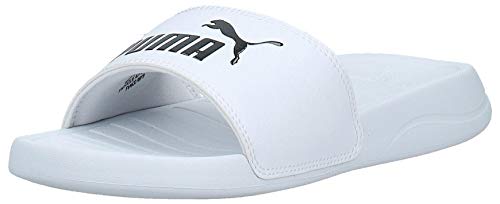 PUMA Popcat 20, Zapatos de Playa y Piscina Unisex Adulto, Blanco White Black, 37 EU