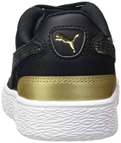 PUMA Ralph Sampson LO Stardust WN S, Zapatillas Mujer, Negro Blanco Team Oro, 36 EU