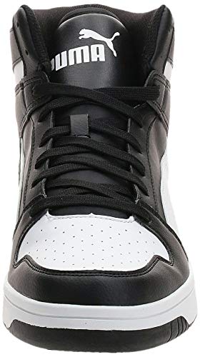 PUMA Rebound Layup SL, Zapatillas Unisex Adulto, Negro Black White, 43 EU