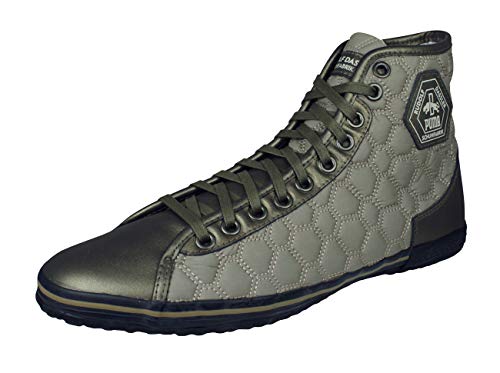 Puma Rudolf Dassler Hesselberg Zapatillas Alto de Boxeo Informales para hombre-Grey-40.5