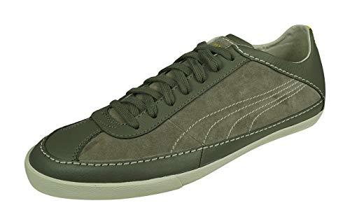 Puma Rudolf Dassler Kollege Lo Zapatillas Piel Zapatos Informales-Grey-41