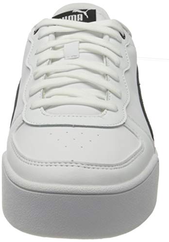 PUMA Skye, Zapatillas Mujer, Blanco White Black, 38 EU