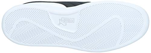 PUMA Smash V2 L, Zapatillas Unisex Adulto, Blanco White Black, 37 EU