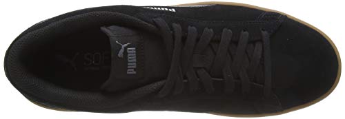 PUMA Smash v2, Zapatillas Unisex Adulto, Negro Black Black, 43 EU